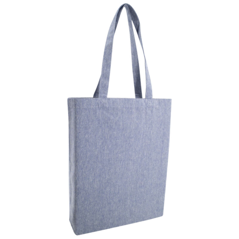 Midweight Recycled Cotton Gusseted Tote Thumbnail