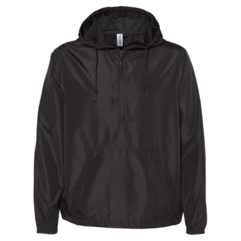 Unisex Lightweight Quarter-Zip Windbreaker Pullover Jacket Thumbnail