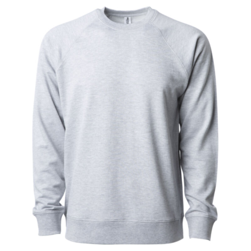 Unisex Icon Lightweight Loopback Terry Crewneck Sweatshirt Thumbnail