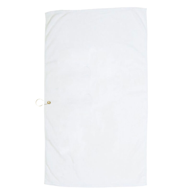 Golf-Caddy Towel with Center Brass Grommet & Hook Thumbnail