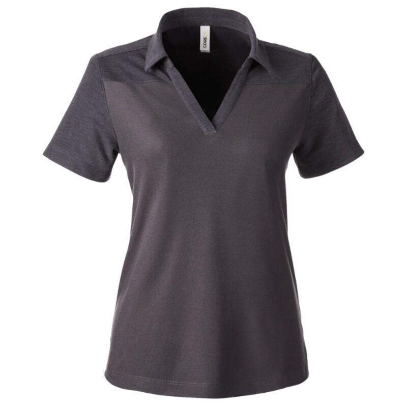 Ladies' Fusion ChromaSoft Colorblock Polo Thumbnail