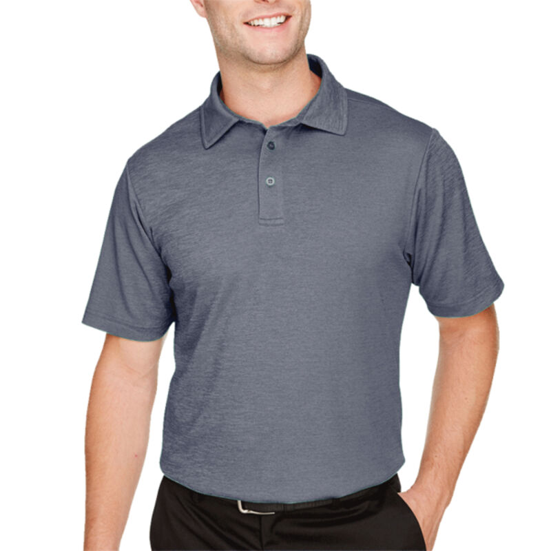 CrownLux Performance® Men's Address Melange Polo Thumbnail