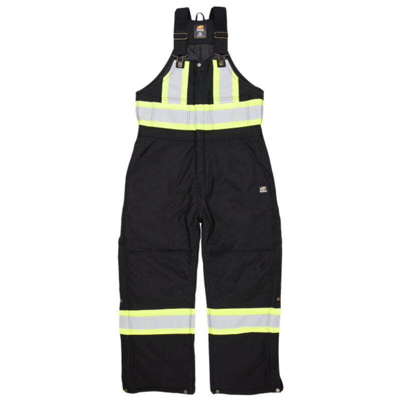 Men's Safety Striped Arctic Insulated Bib Overall Thumbnail