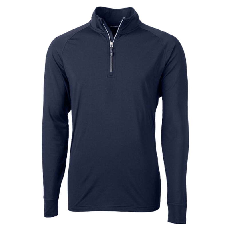 Cutter & Buck Adapt Eco Knit Stretch Recycled Mens Big and Tall Quarter Zip Pullover Thumbnail