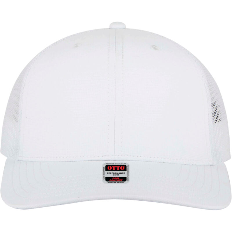 OTTO CAP 6 Panel Mid Profile Mesh Back Trucker Hat Thumbnail