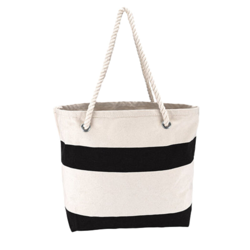 Cotton Resort Tote Bag with Rope Handle Thumbnail
