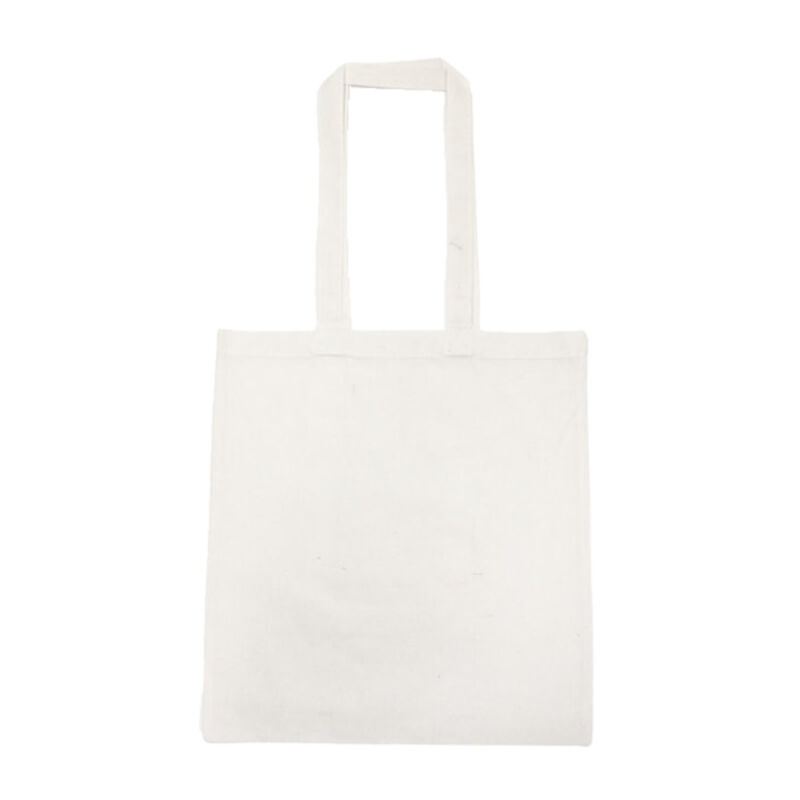 Lightweight Recycled Canvas Over the Shoulder Extended Handle Tote Bag Thumbnail