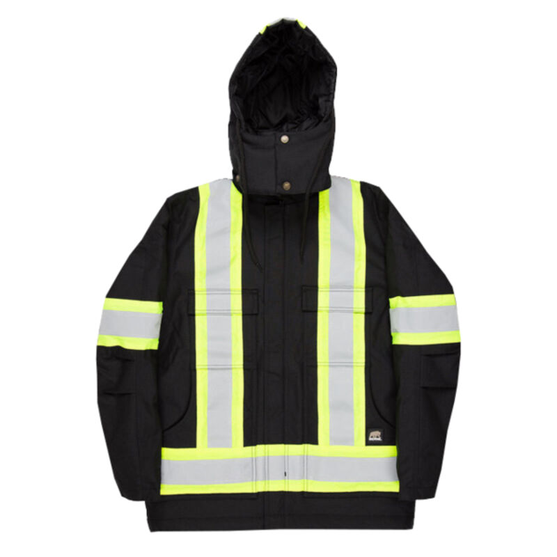 Men's Tall Safety Striped Arctic Insulated Chore Coat Thumbnail