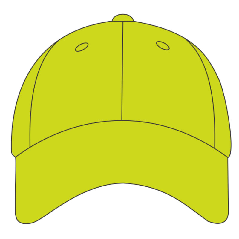 USA Made High Vis Reflective Safety Cap Thumbnail