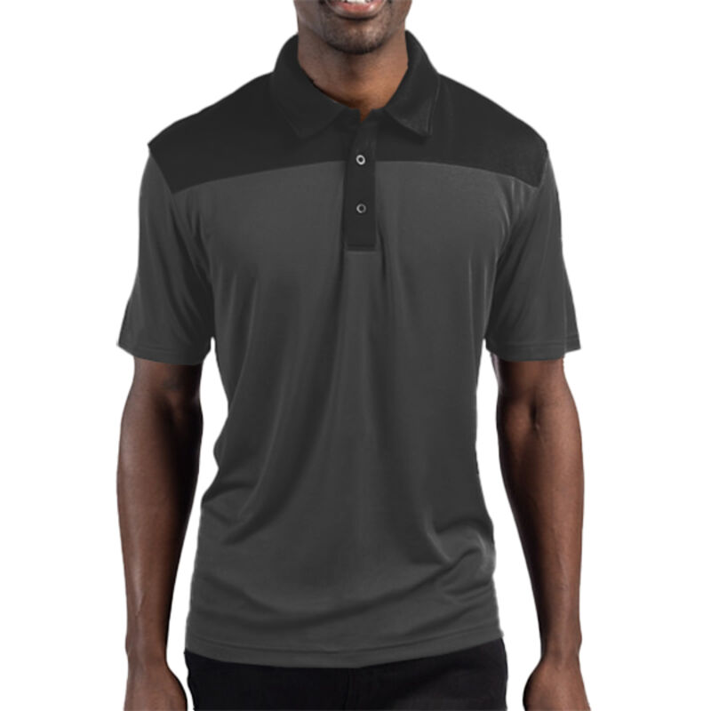 Clique Parma Colorblock Tech Jersey Mens Polo Thumbnail