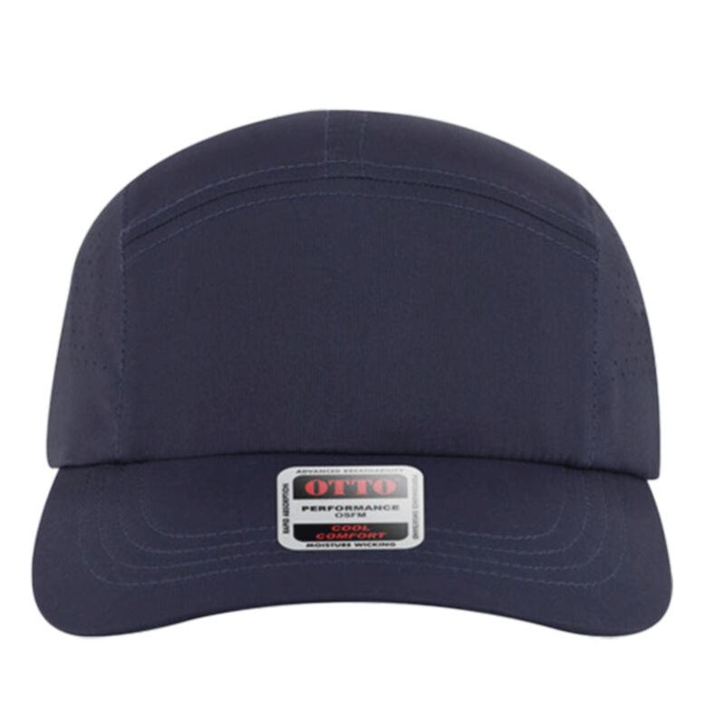 OTTO CAP 5 Panel Running Hat w/ Elastic Soft Visor Thumbnail