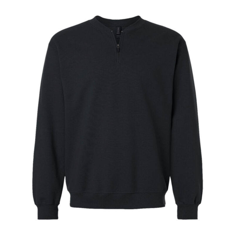 Unisex Softstyle® Midweight 1/4 Zip Sweatshirt Thumbnail