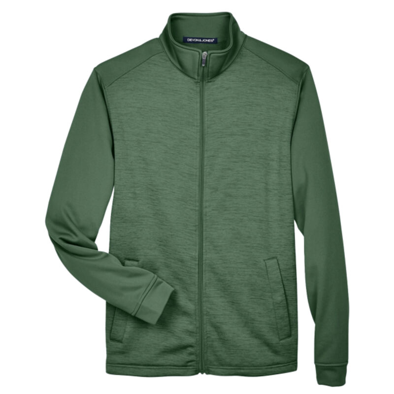 Men's Newbury Colorblock Mélange Fleece Full-Zip jacket Thumbnail