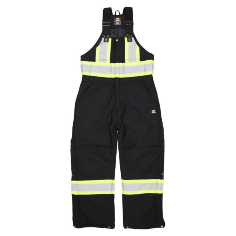 Safety Striped Arctic Insulated Bib Overall Thumbnail