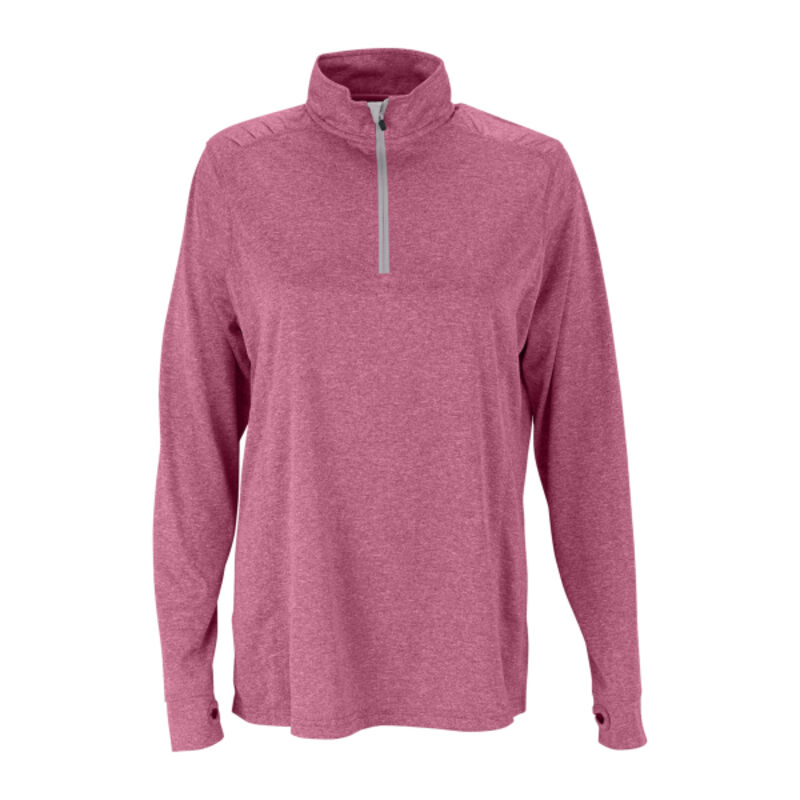 Women?s Vansport? M�lange 1/4-Zip Tech Pullover Thumbnail