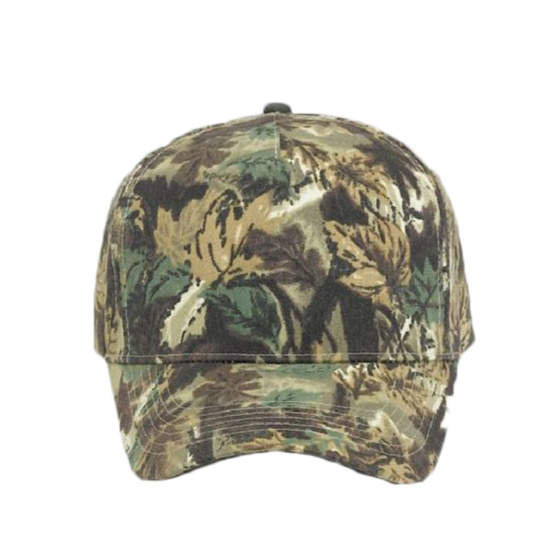 OTTO CAP Camouflage 5 Panel Mid Profile Baseball Cap Thumbnail