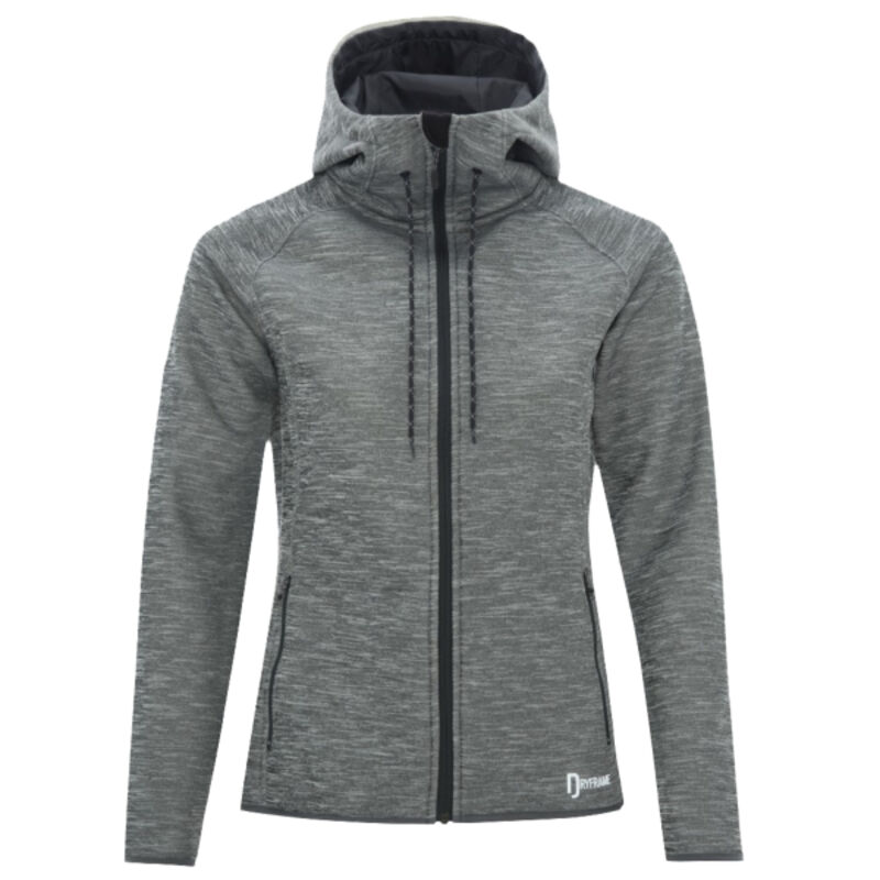 DRYFRAME® DRY TECH WATER RESISTANT FLEECE FULL ZIP HOODED LADIES' JACKET Thumbnail