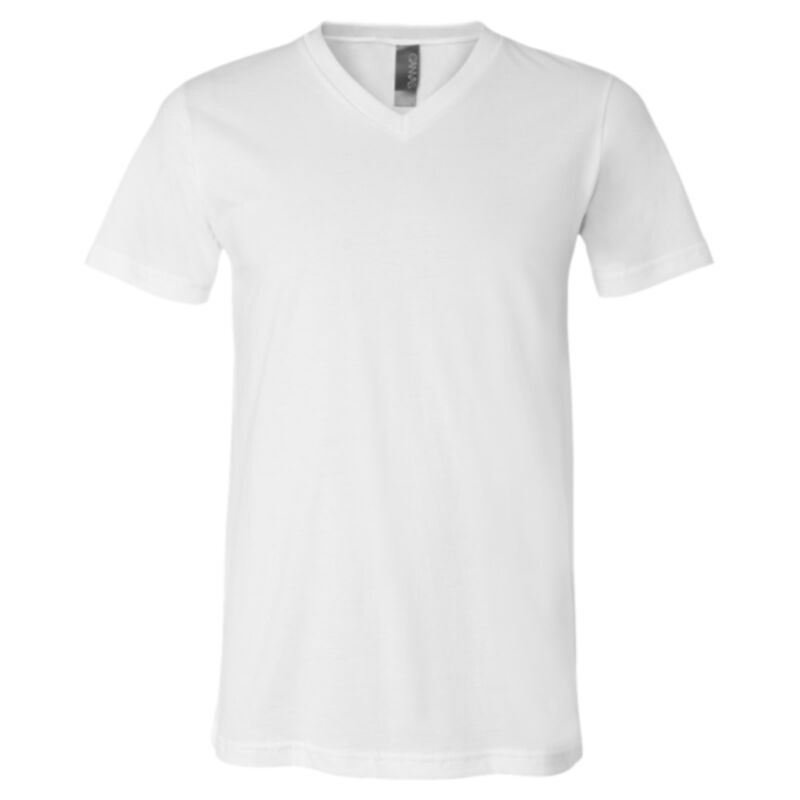 Unisex Jersey V-Neck Tee Thumbnail