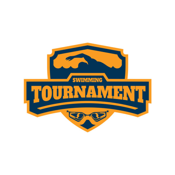 Swimming Tournament logo template 02 Thumbnail