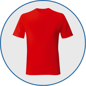 custom men’s t-shirts and polos, printed men's apparel, branded men's clothing options, customizable menswear