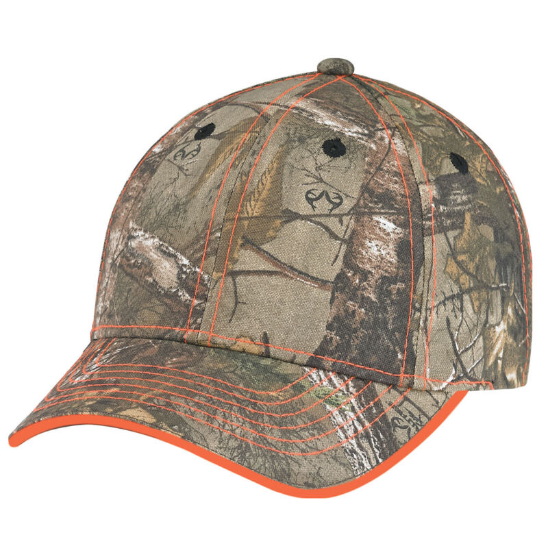 Brushed Polycotton Camo Hat Thumbnail
