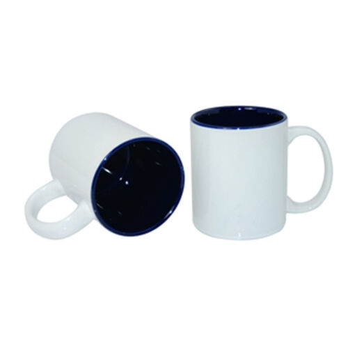 11oz 2 Tone Blue/White Mug Thumbnail