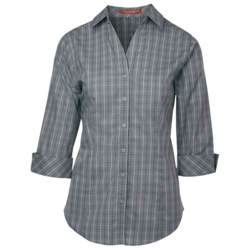 COAL HARBOUR TATTERSALL CHECK WOVEN LADIES' SHIRT Thumbnail