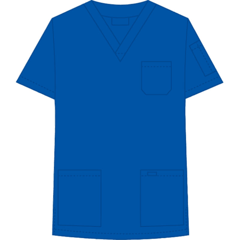 V-Neck UNISEX Scrub Top Thumbnail